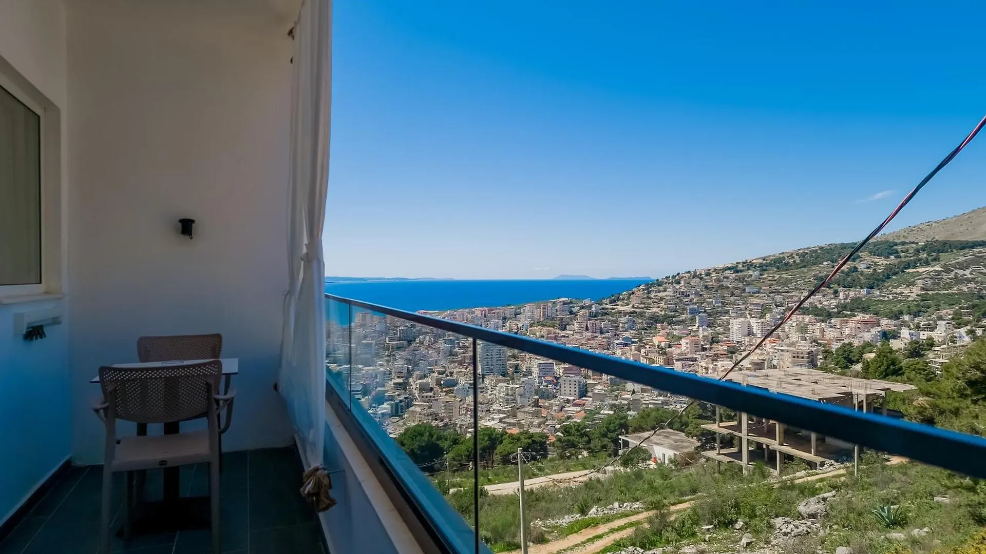 מלון Sunset Shoreline Saranda - Sea View - Free Private Parking - Pool